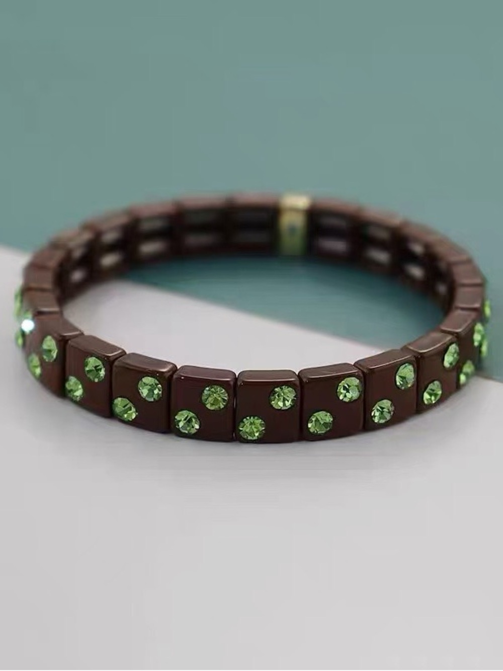 Roxanne Assoulin - Brown Bit X Bit Stretch Bracelet